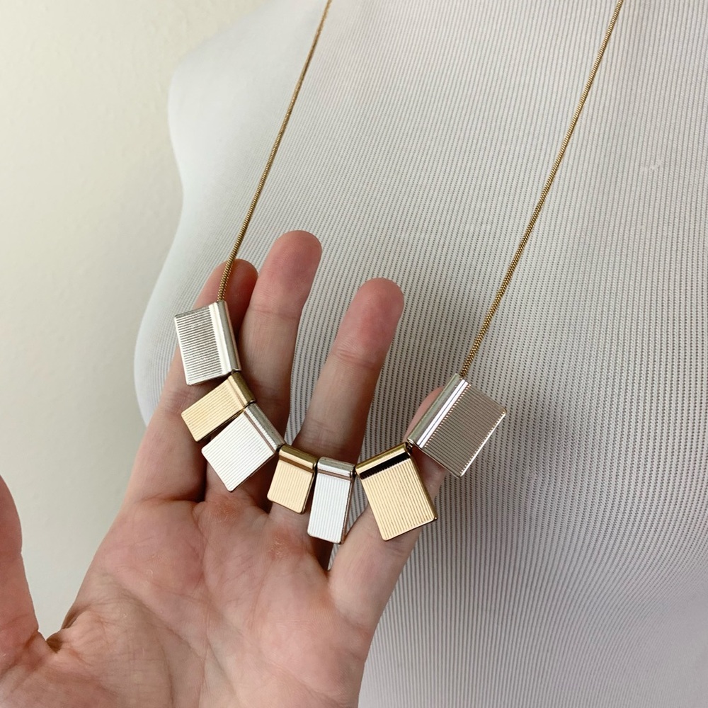 ✨5 FOR $25✨ Madewell Gold and Silver Geometric Necklace